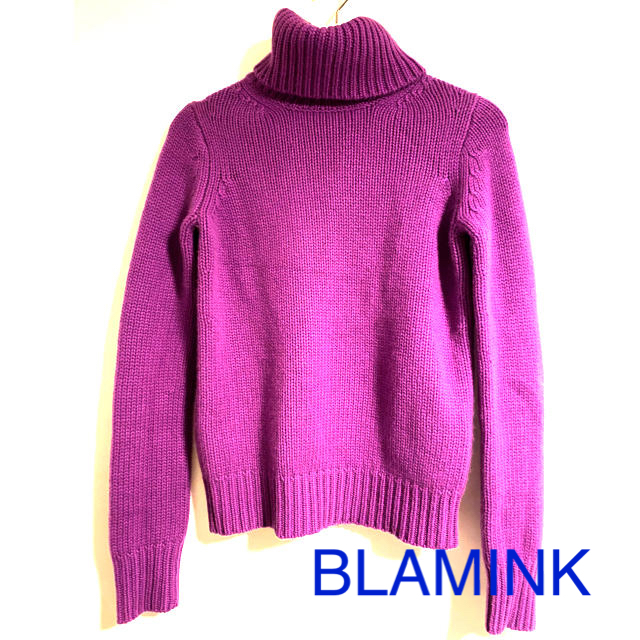 Drawer(ドゥロワー)の【専用】blamink ブラミンク　カシミヤタートルネック レディースのトップス(ニット/セーター)の商品写真