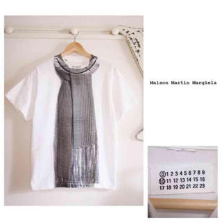 マルタンマルジェラ(Maison Martin Margiela)のマフラープリントTEE(Tシャツ/カットソー(半袖/袖なし))