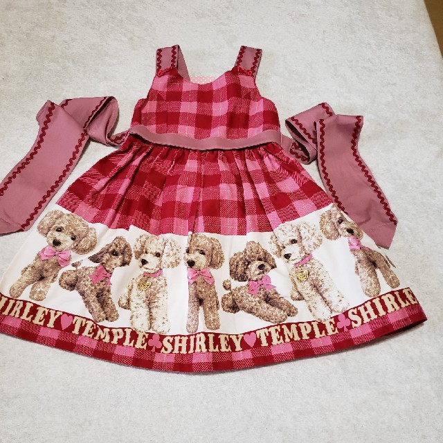 Shirley Temple - タグ付きシャーリーテンプルプードルワンピースの通販 by らあら's shop｜シャーリーテンプルならラクマ