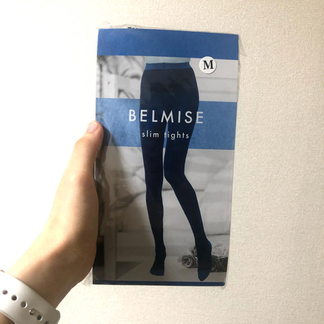 新品未開封・ベルミス Mサイズ(BELMISE slim tights) レディースのレッグウェア(タイツ/ストッキング)の商品写真