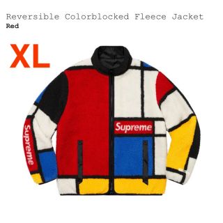 シュプリーム(Supreme)のReversible Colorblocked Fleece Jacket XL(ブルゾン)