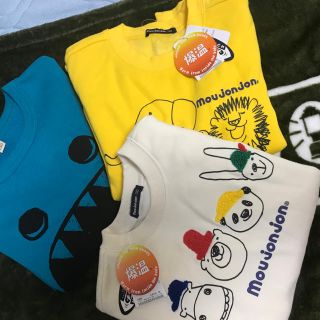 ムージョンジョン(mou jon jon)の新品★タグ付き⭐️トレーナー ３枚セット 130cm(Tシャツ/カットソー)