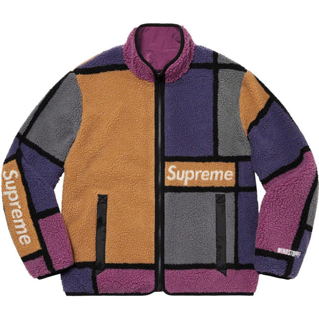 Supreme Colorblocked Fleece Jacket フリース