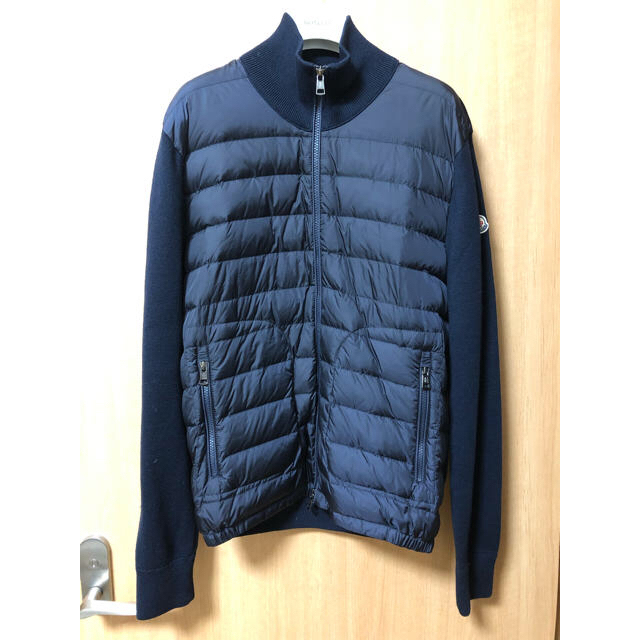 【超美品☆人気】MONCLER/モンクレール スタンドカラー ジップブルゾン Ｌ