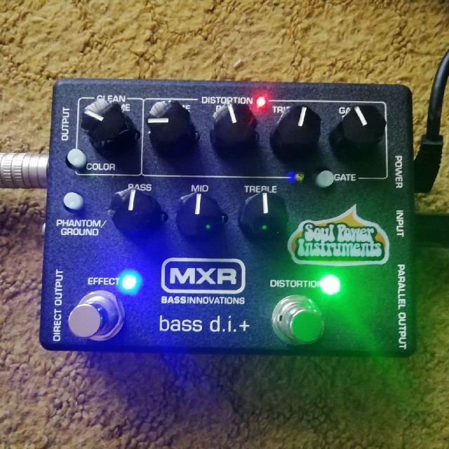 MXR M80 Bass d.i.+ Soul Power MOD