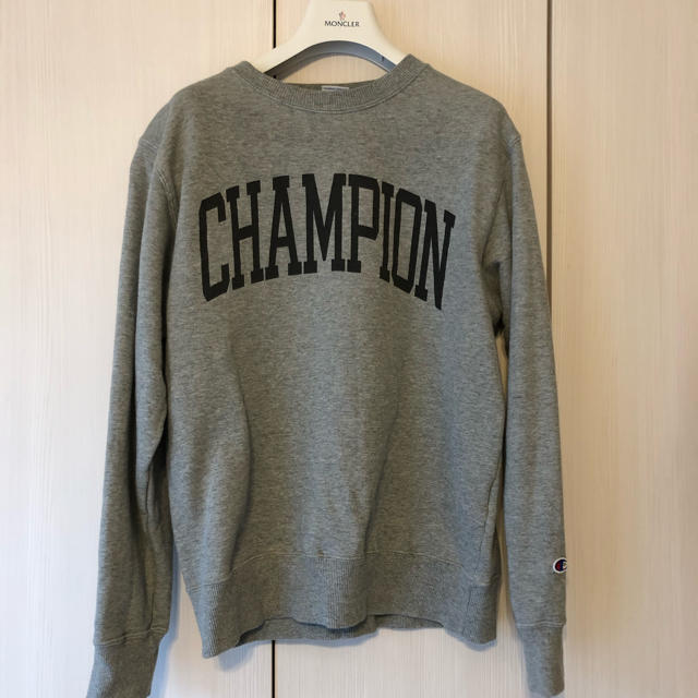 Champion(チャンピオン)のチャンピオントレーナーグレーロゴMサイズ レディースのトップス(トレーナー/スウェット)の商品写真