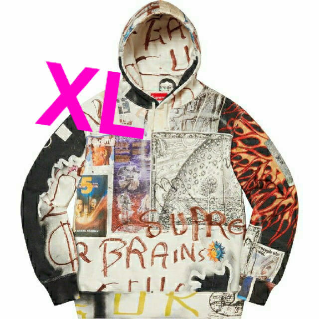 XL Supreme LSD Spells Hooded Sweatshirt