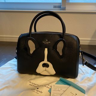 ケイトスペードニューヨーク(kate spade new york)のKate spade フレンチブルドッグ　ボストンバッグ(ボストンバッグ)