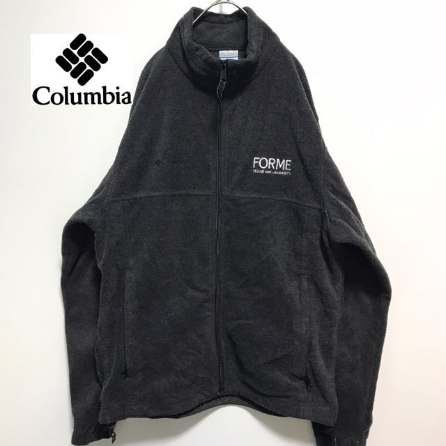 Columbia(コロンビア)の<刺繍希少デザイン>Columbia コロンビア フルジップフリース メンズのジャケット/アウター(ブルゾン)の商品写真