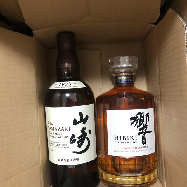 サントリー(サントリー)の響と山崎nv  700ml  2本セット 食品/飲料/酒の酒(ウイスキー)の商品写真