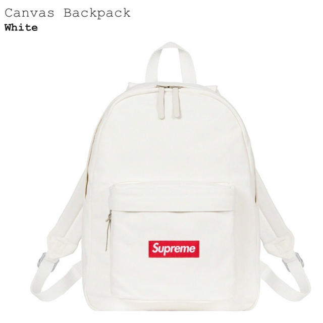 Canvas Backpack supreme 新品未開封
