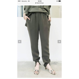 アパルトモンドゥーズィエムクラス(L'Appartement DEUXIEME CLASSE)のkurimutsu様専用Col Pierrot Rib Pants(KHAKI)(その他)