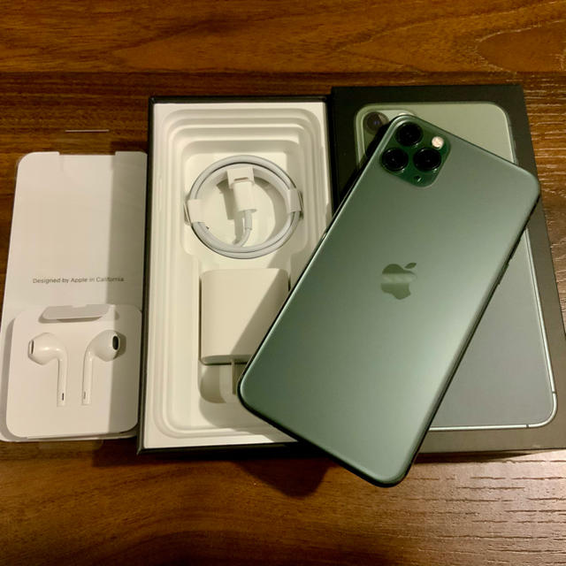 iPhone11 Pro Max 256GB SIMフリー・ミッドナイトグリーン