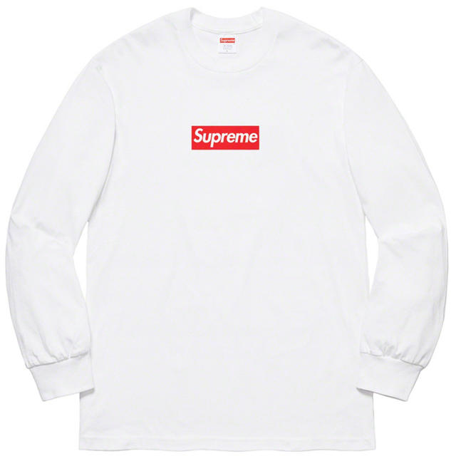 supreme Box Logo L/S TeeTシャツ/カットソー(七分/長袖)