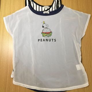 ピーナッツ(PEANUTS)のティーシャツ スヌーピー(Tシャツ/カットソー)