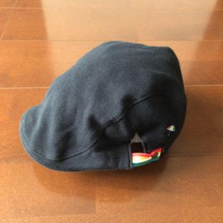 アーノルドパーマー ハンチング 帽子 リボン チェック ツイード