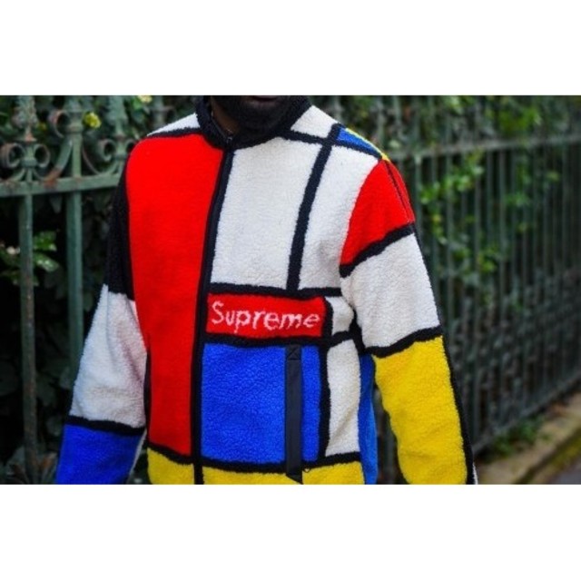 Supreme Colorblocked Fleece フリース Jacket