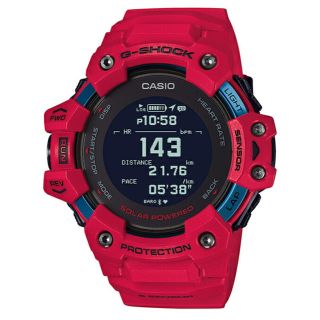 ジーショック(G-SHOCK)のG-SHOCK G-SQUAD GBD-H1000-4JR メンズ腕時計　レッド(腕時計(デジタル))