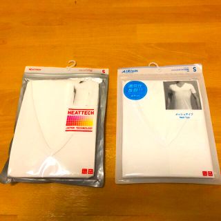 ユニクロ(UNIQLO)の【今週中】ユニクロ　ヒートテック　エアリズムセット　サイズS(Tシャツ/カットソー(七分/長袖))