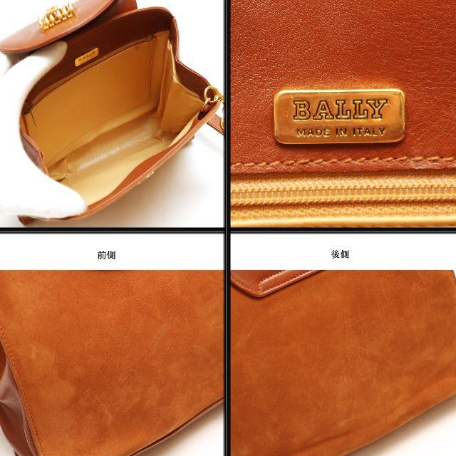 Bally(バリー)の【ヴィンテージ】◇バリー◇ ゴールド金具 / ブラウン / スエード × レザー レディースのバッグ(ショルダーバッグ)の商品写真