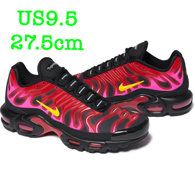 Supreme NIKE AirMax Plus US9.5 27.5 20FW