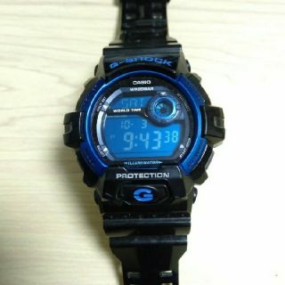 ジーショック(G-SHOCK)のG-SHOCK ブルー　ブラック(腕時計(デジタル))