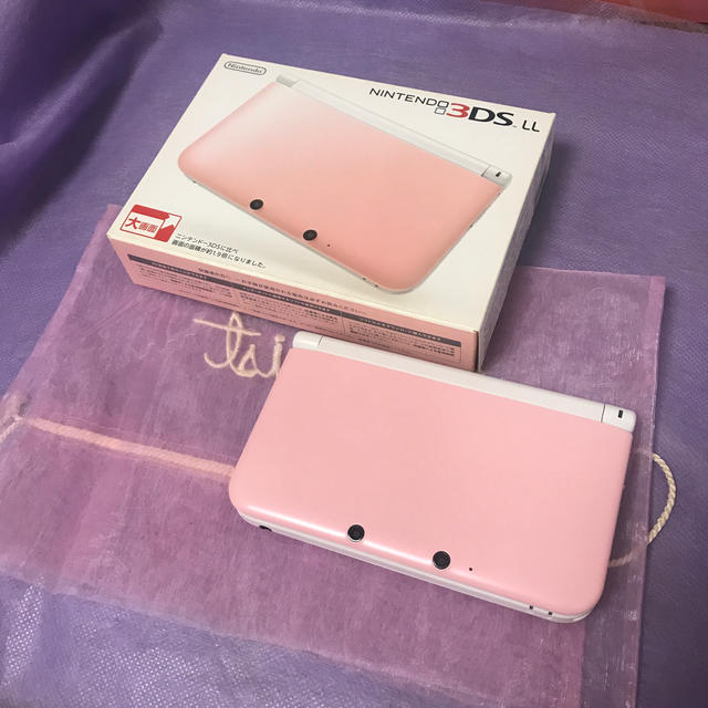 Nintendo 3DS  LL 本体ピンク/ホワイト