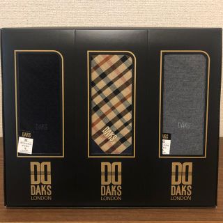 ダックス(DAKS)の新品未使用　DAKSビジネスソックス・ハンカチセット(その他)