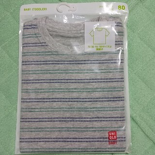 ユニクロ(UNIQLO)の半袖Tシャツ 80(Ｔシャツ)