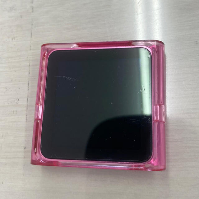 Apple(アップル)のiPod nano 第６世代 16GB ピンク スマホ/家電/カメラのオーディオ機器(ポータブルプレーヤー)の商品写真