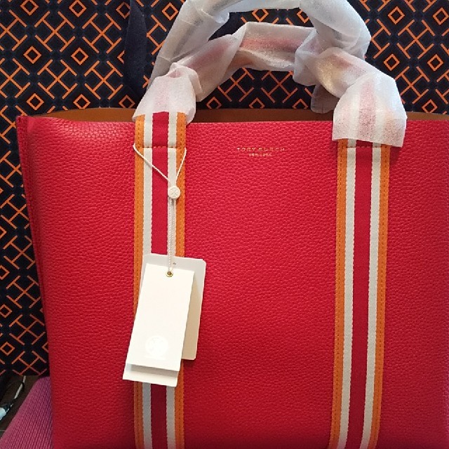 定番の冬ギフト Tory Burch - トリーバーチ レザートートバッグ トート