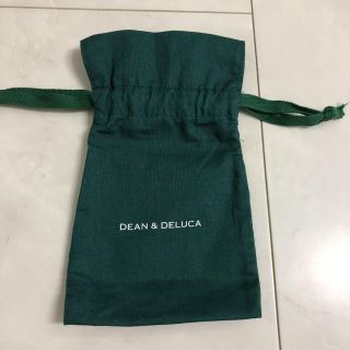 ディーンアンドデルーカ(DEAN & DELUCA)のDEAN&DELUCA　ディーンアンドデルーカ　グリーンプティフールバッグ　巾着(ポーチ)