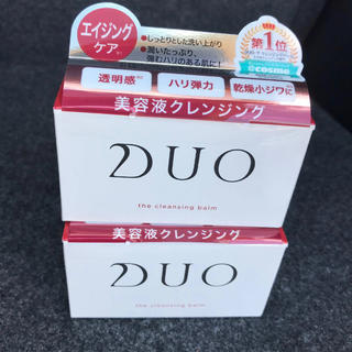マーキュリーデュオ(MERCURYDUO)の二箱でお買い得！DUOクレンジングバーム90g エイジングケア🐣(クレンジング/メイク落とし)