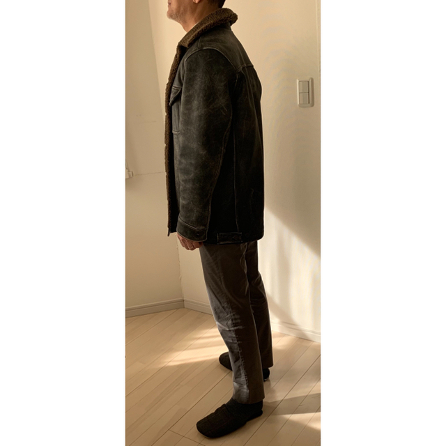 GAP レザージャケット 革ジャン ボア レザージャケット GAP レザージャケット 革ジャン ボア レザージャケット