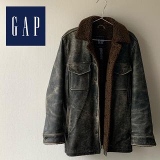 ギャップ(GAP)のGAP レザージャケット　革ジャン　ボア(レザージャケット)