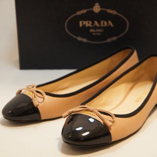 プラダ(PRADA)のPRADA☆プラダ　バレエシューズ　フラットシューズ(バレエシューズ)