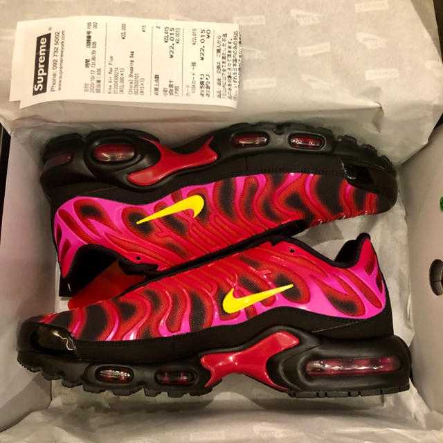 【新品未使用】Supreme Nike Air Max Plus 27cm