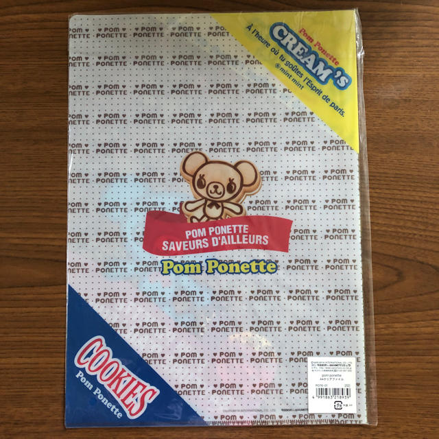 pom ponette(ポンポネット)のpom ponette クリアファイル エンタメ/ホビーのエンタメ その他(その他)の商品写真