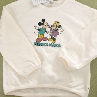 フタフタ(futafuta)のfutafuta ディズニー　レトロトレーナー　裏起毛(Tシャツ/カットソー)