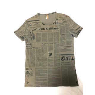 ジョンガリアーノ(John Galliano)のジョン・ガリアーノ アンダーウェア Tシャツ カーキ 丸首 半袖(Tシャツ/カットソー(半袖/袖なし))