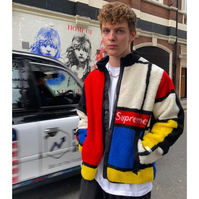 Supreme(シュプリーム)のReversible Colorblocked Fleece Jacket メンズのジャケット/アウター(ブルゾン)の商品写真