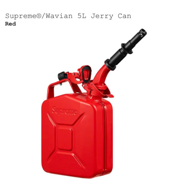 Supreme(シュプリーム)のSupreme®/Wavian 5L Jerry Can 赤 その他のその他(その他)の商品写真