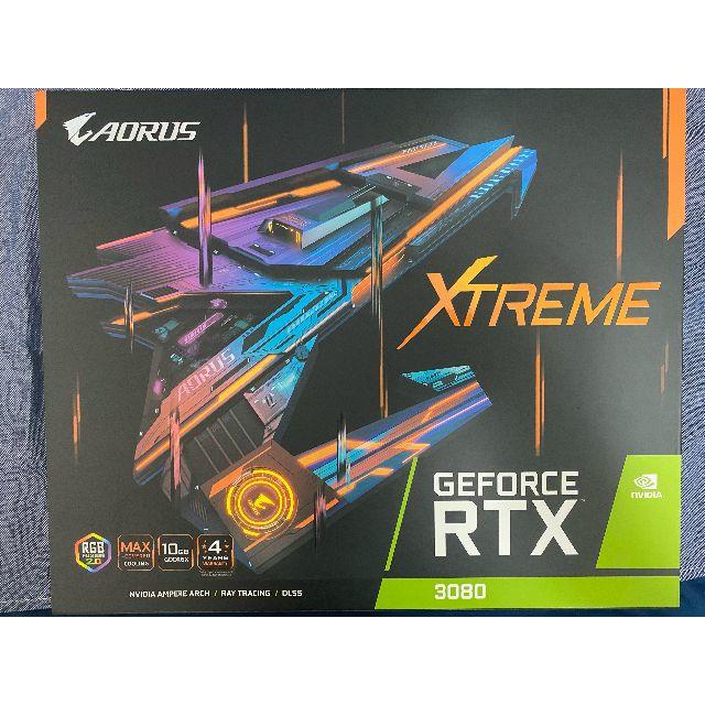 PCパーツ AORUS GeForce RTX 3080 XTREME 10G