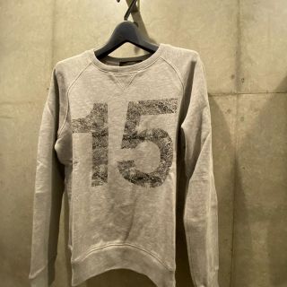 ソフ(SOPH)のsoph. maison KITSUNE コラボスウェット グレー美品 15(スウェット)