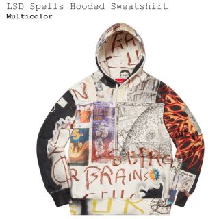 シュプリーム(Supreme)のM Supreme LSD Spells Hooded Sweatshirt(パーカー)