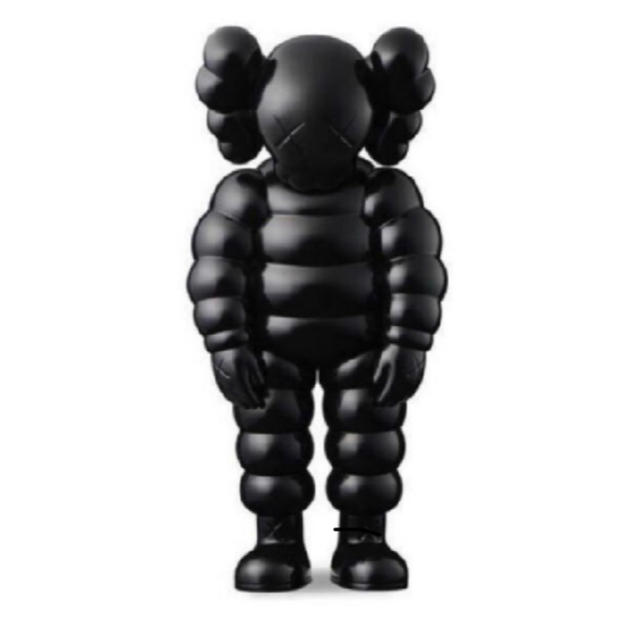 KAWS What Party Figure BLACK ブラック