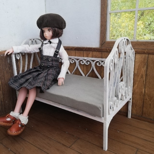 ベビーベッドタイプソファー 1/6ドールハウスの通販 by Usao's|ラクマ ベビーベッドタイプソファー 1/6ドールハウスの通販 by Usao's|ラクマ