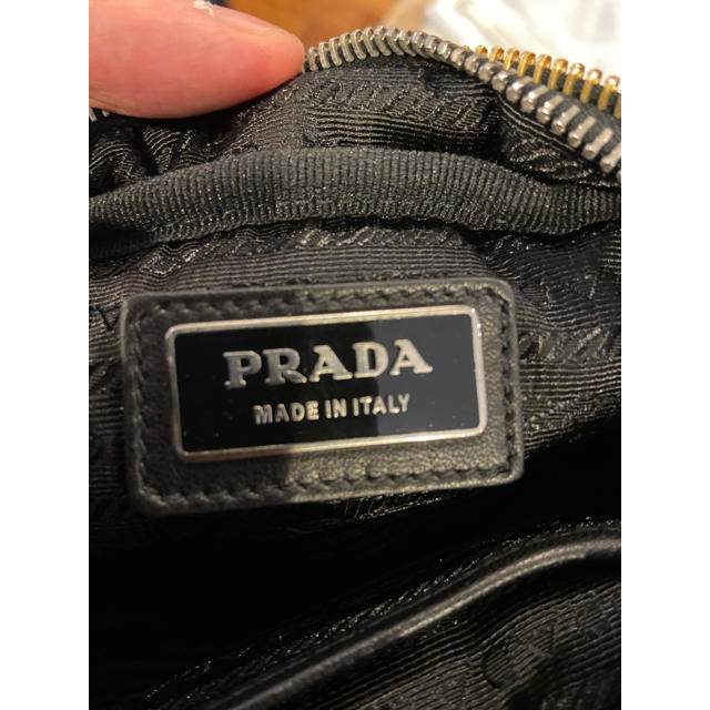 えください⓱ PRADA リボンの通販 by りゅの's shop｜プラダならラクマ - プラダ 黒ピンク ブランド
