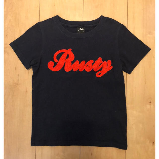 RUSTY(ラスティ)の【RUSTY】キッズ　半袖Tシャツ 120㎝ キッズ/ベビー/マタニティのキッズ服男の子用(90cm~)(Tシャツ/カットソー)の商品写真