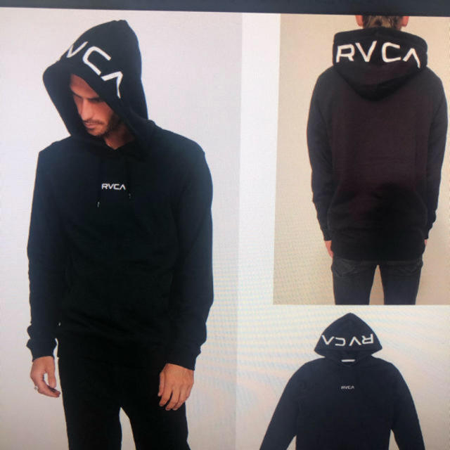 RVCA ルーカプルオーバーフーディパーカーメンズ